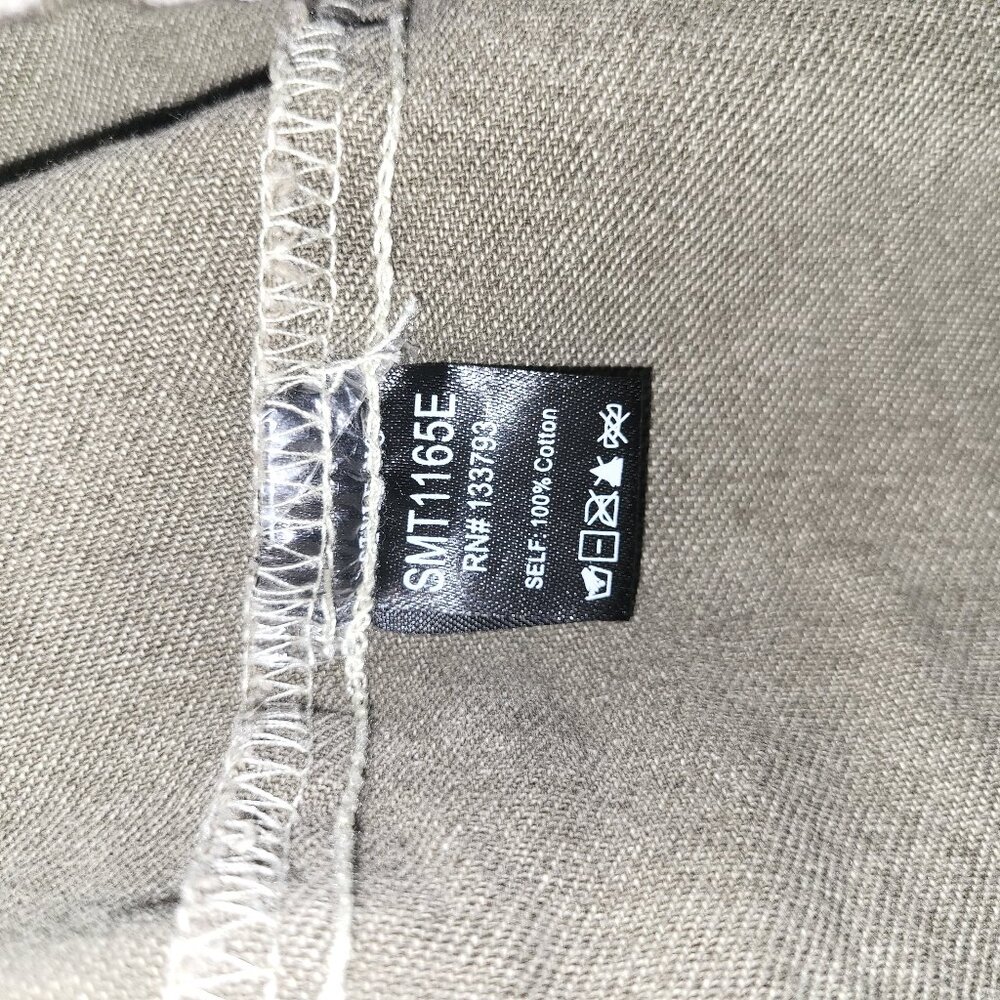 POL Oversized Cotton Patchwork Button Down Shacke… - image 9